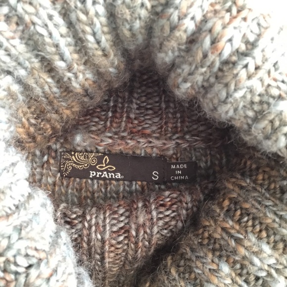 Prana Sweater “Autumn Rein” Turtleneck Size S - Picture 8 of 8
